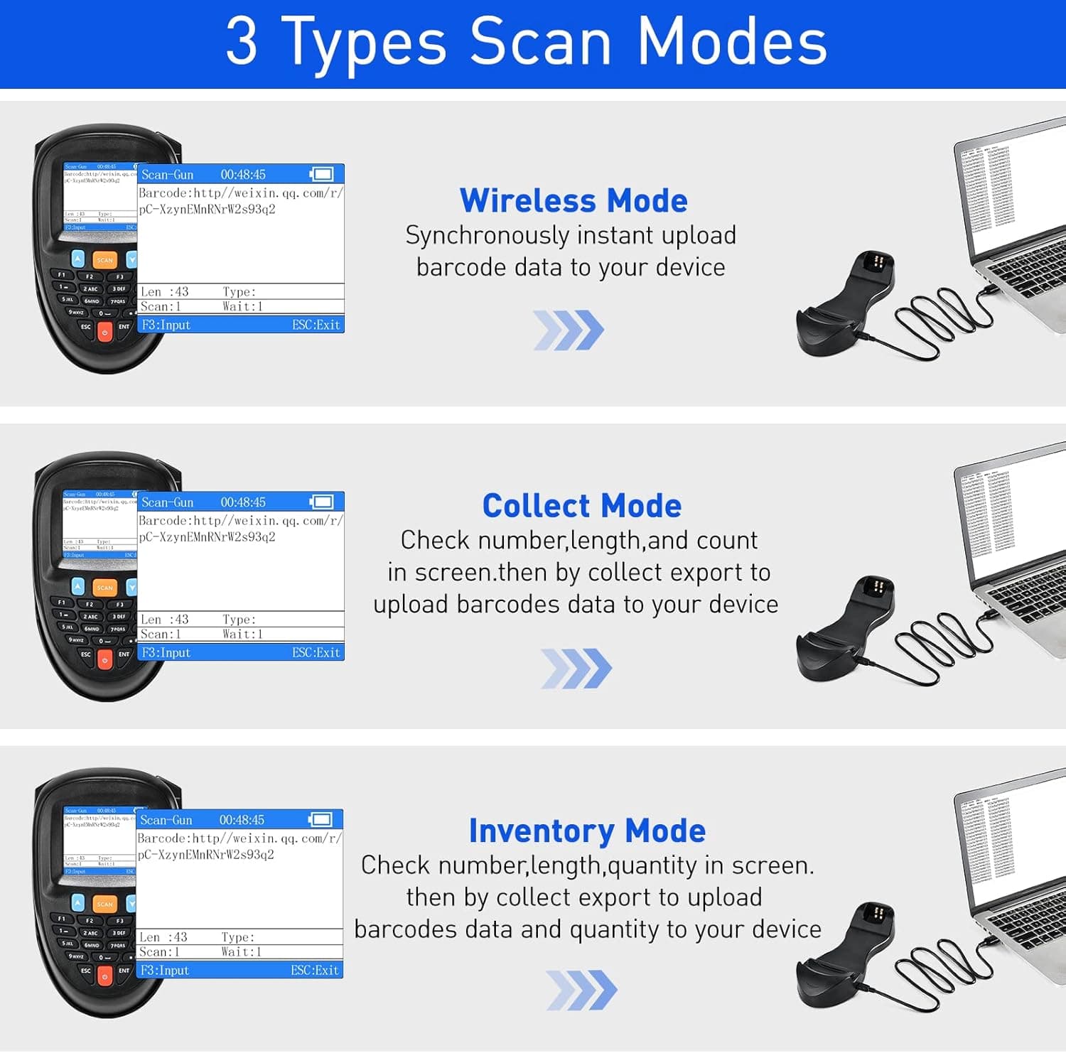 Alternative Bluetooth Barcode Scanner