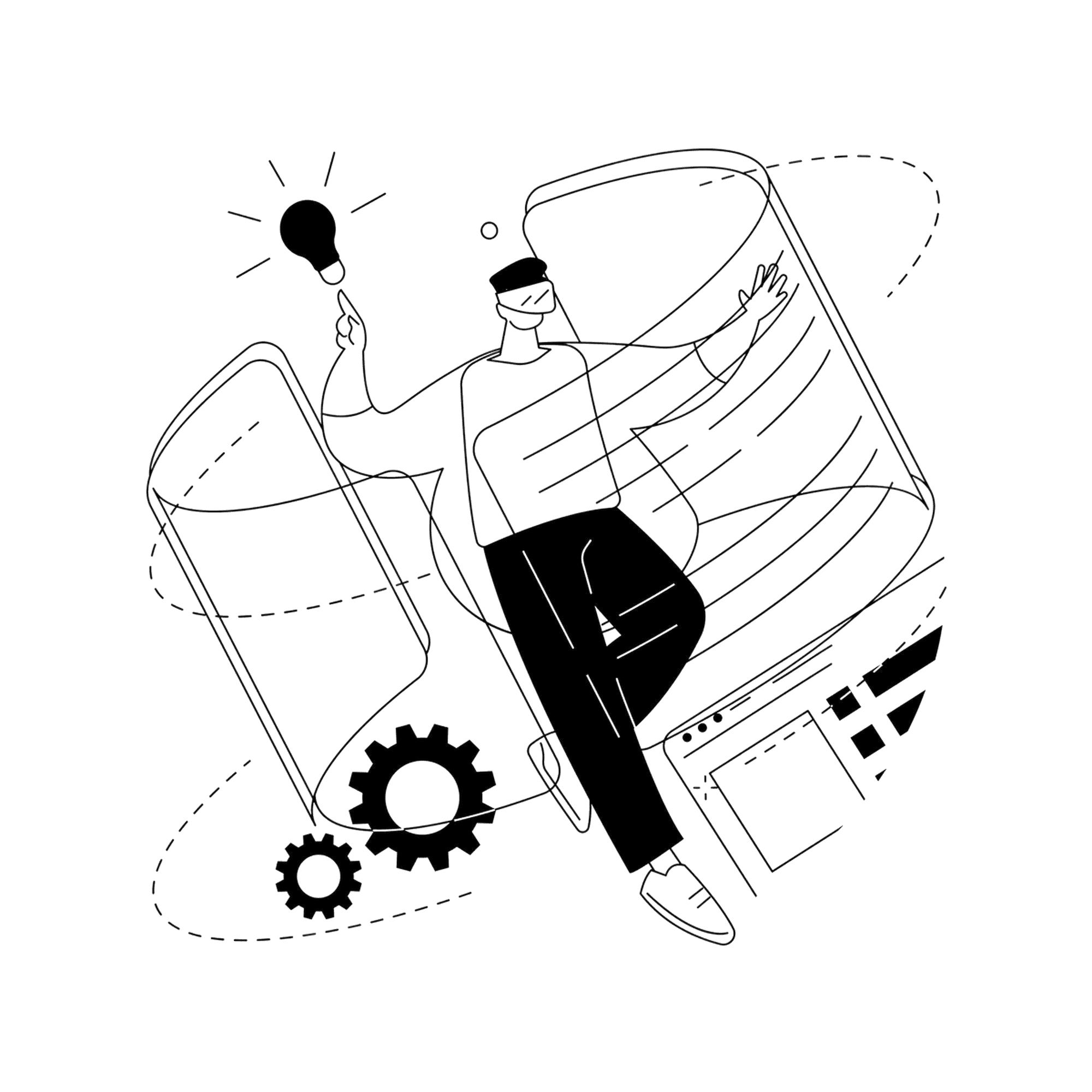 Interactive learning and organization experience